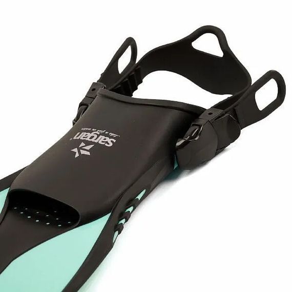 Ласты детские регулируемые Sargan Релакс бирюзовый