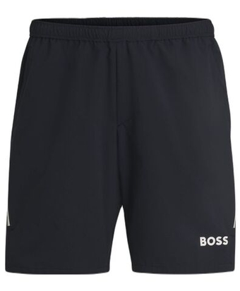 Мужские теннисные шорты BOSS Score TOC 9 inch Active Tennis With Four-Way Stretch - небесный