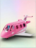 Игровой набор Самолёт мечты с куклой Барби GJB33