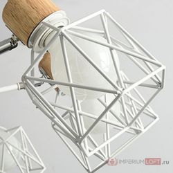 Потолочная Люстра Corf B3 Green 8 Lamps By Imperiumloft