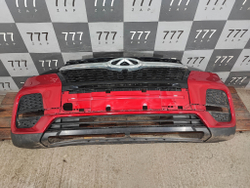 Бампер передний в сборе Chery Tiggo 4 18-нв Б/У Оригинал 602000483AADQJ