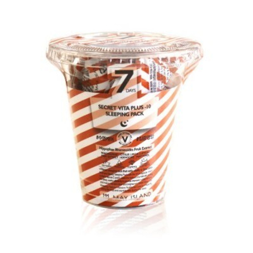 [May Island] 7 Days Secret Vita Plus-10 Sleeping Pack - Витаминизированная ночная маска для лица, 3 гр