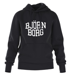 Мужская теннисная кофта Björn Borg Essential Hoodie - black beauty