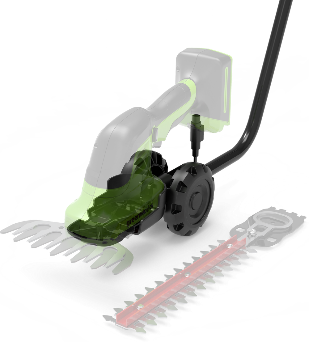Садовые ножницы-кусторез аккум. GREENWORKS G24SHT 24В,лезвие 12/20см,без АКБ и ЗУ (1600607)