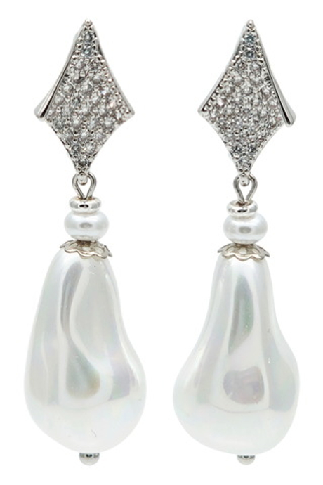 91003752 Серьги Selena Pearls
