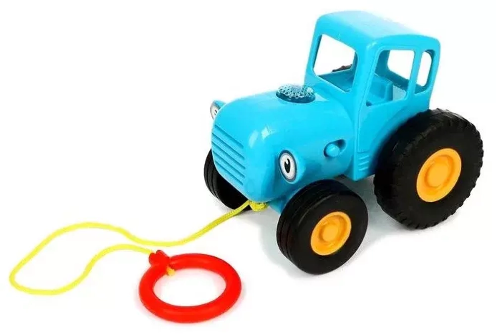 347840/Музыкальная каталка СИНИЙ ТРАКТОР 20 песен,стихов и звуков.свет.кор.бат. Умка/HT848-R4