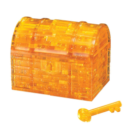 3D-Пазл Сундук Янтарный Crystal Puzzle