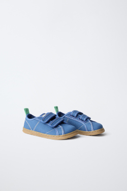 ZARA КРОССОВКИ BAREFOOT, СИНИЙ