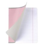 Тетрадь 12 л. ЮНЛАНДИЯ КЛАССИЧЕСКАЯ, линия, обложка картон, РОЗОВАЯ, 105647