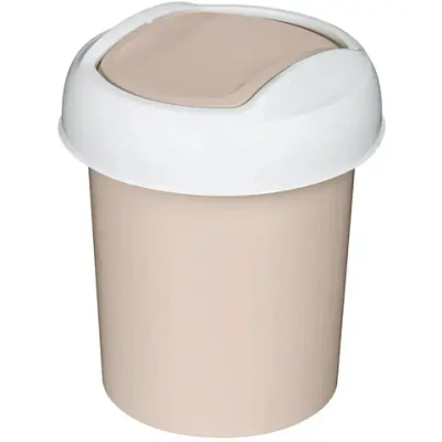 Контейнер для мусора круглый»Palm «1л бежевый