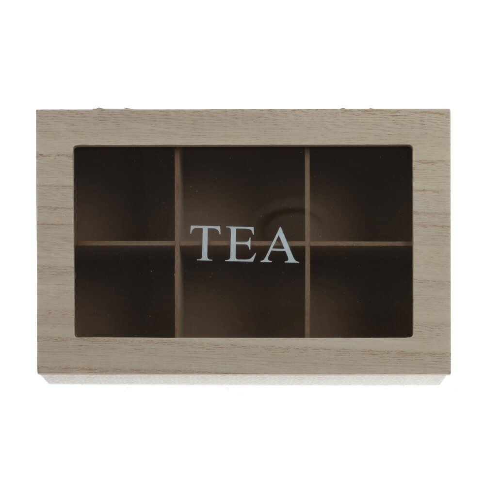 GAEM Шкатулка для чайных пакетиков, L24 W16 H7 см