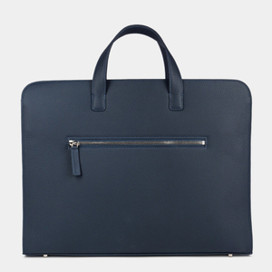 Мужская сумка Grande Ambassadeur из кожи теленка, цвета синий