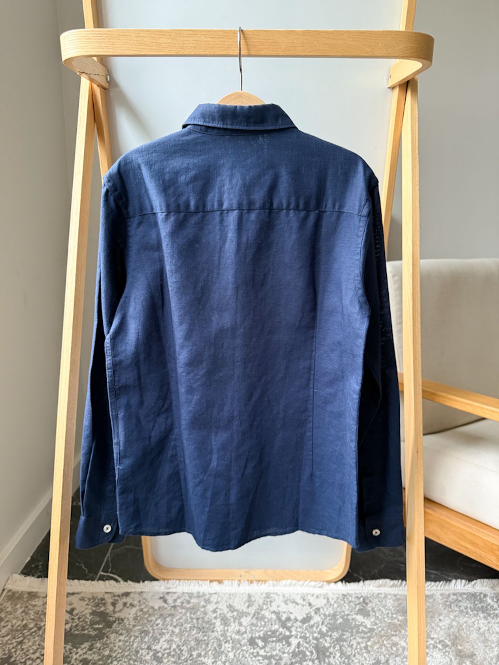 Рубашка из хлопка и льна Paolo Pecora, 140