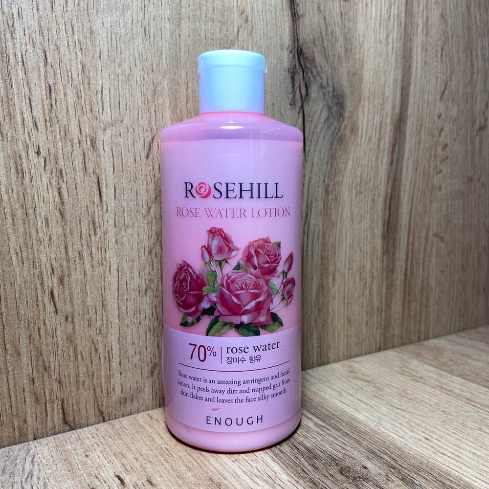 Лосьон для лица Enough Rosehill Rose Water Lotion с розовой водой 300 мл