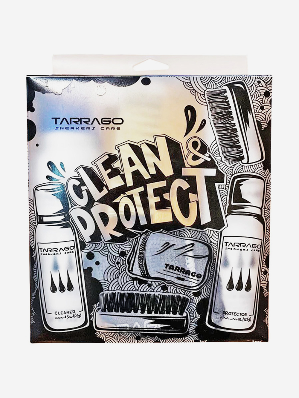 TNV11 TARRAGO - Набор Sneakers для ухода за кроссовками, CLEAN & PROTECT