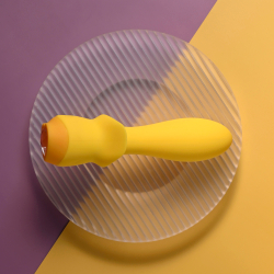 Анальный вибратор Mellow Yellow