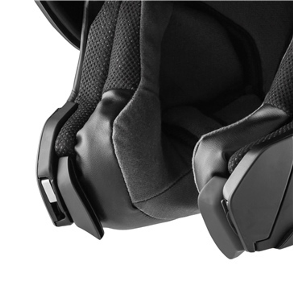 Шлем CKX TRANZ 1.5 AMS SOLID EDL,черный, двойная линза с электроподогревом