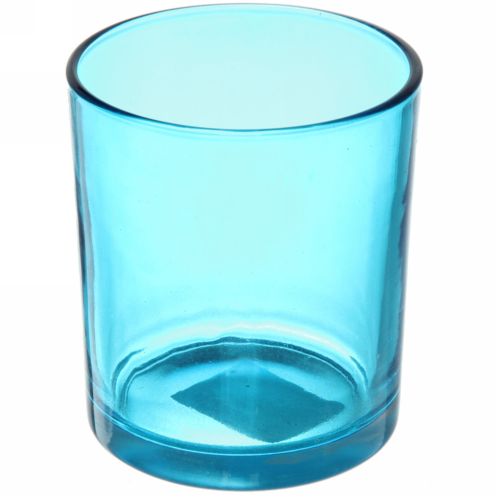 Подсвечник «Oasis-Glass» 8,8*10см цвет голубой