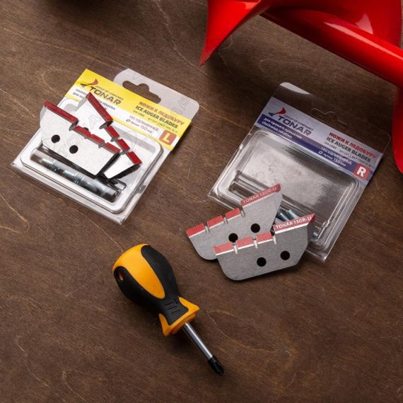 Ножи ЛР-130L для лунки 150 мм, удлиненные, левое вращение (NLT-130L.SL.U) Тонар