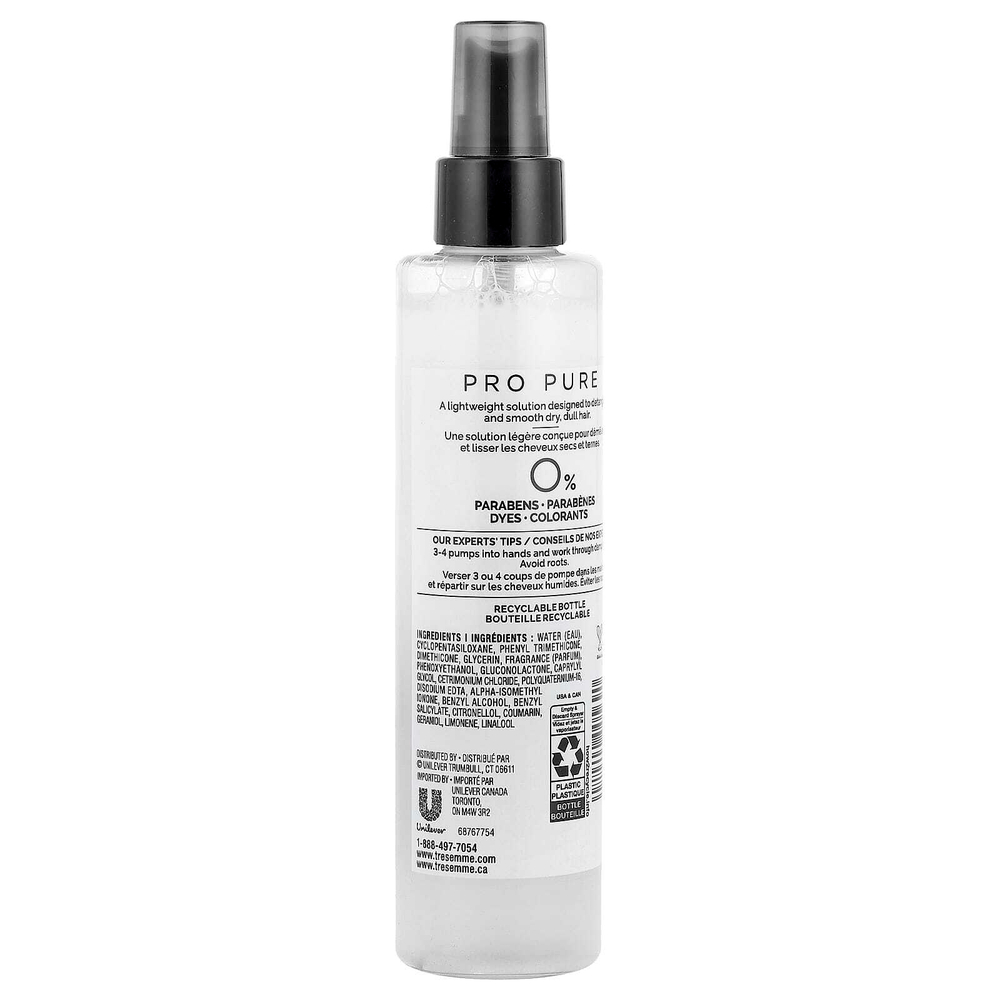 TRESemmé, Pro Pure, Несмываемый кондиционер, 6,1 жидких унций (180 мл)