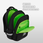 Рюкзак Berlingo Comfort "The Rules" 38*27*18см, 3 отделения, 3 кармана, эргономичная спинка