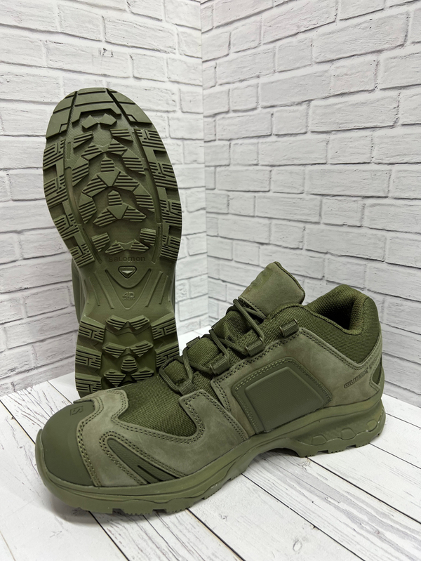 Кроссовки Salmon / олива