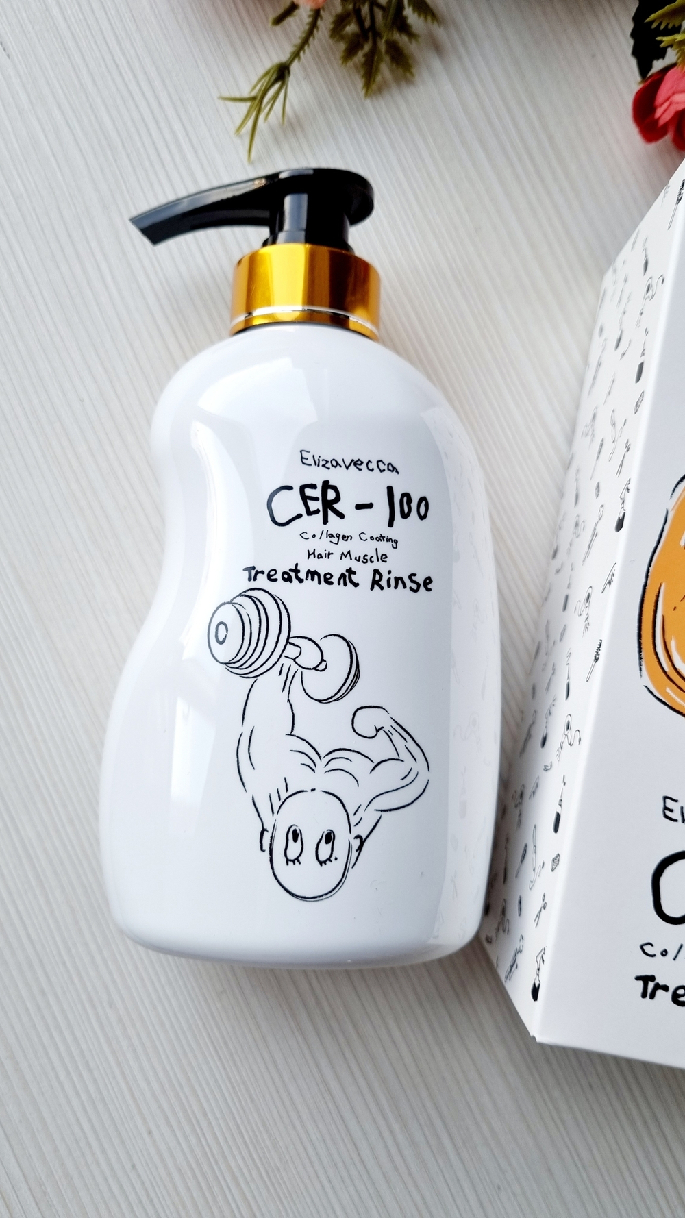 Маска для волос с коллагеном Elizavecca CER-100 Collagen Ceramid Coating Protein Treatment 500мл