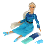 Кукла София, 29см, руки и ноги сгиб, в комплекте расческа с блестками, коробка 66001-BFSET1-S (Карапуз)