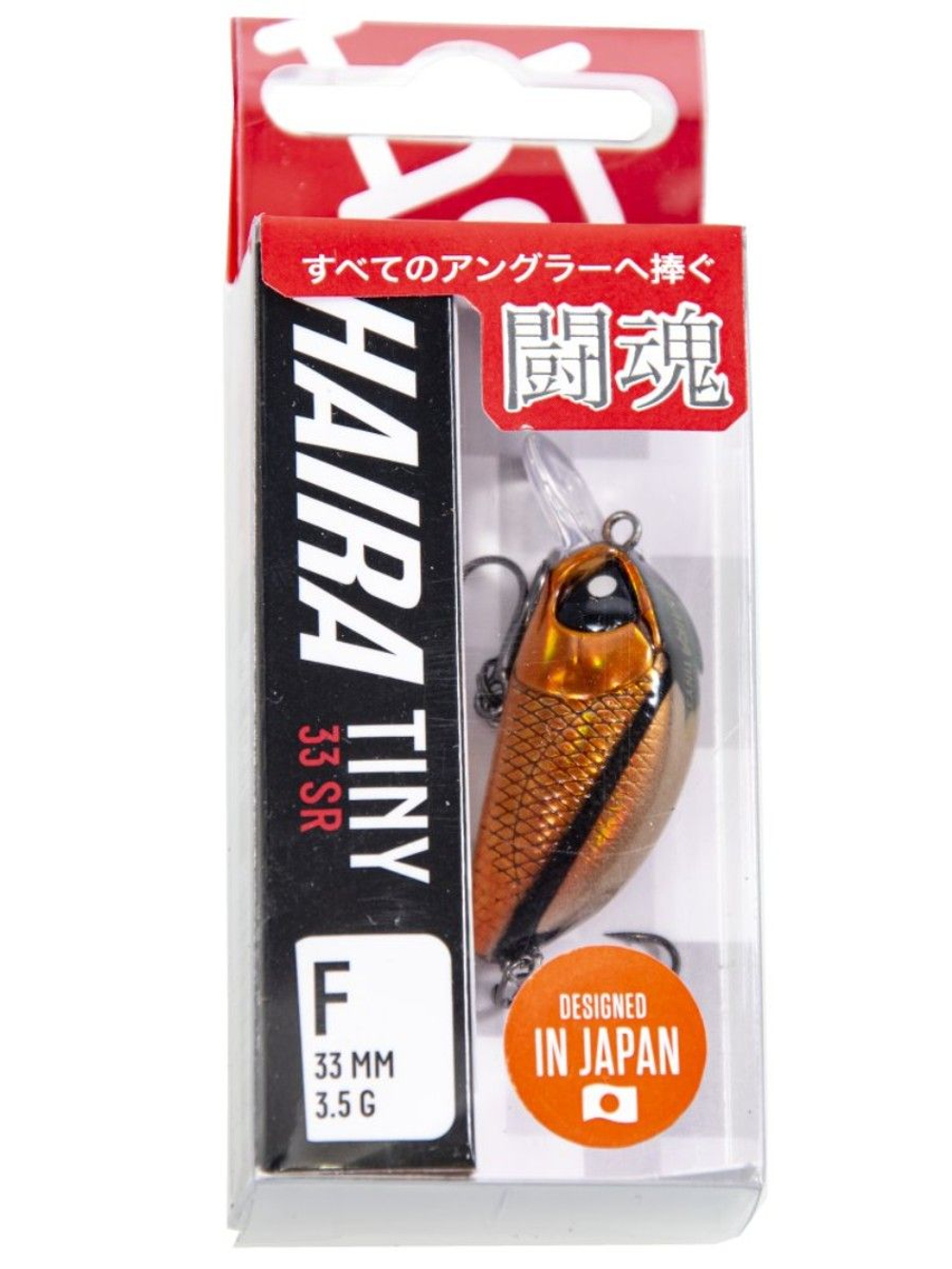 Воблер для рыбалки Lucky John Pro Series Haira Tiny SR 3.3 см, плавающий, 506