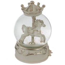 GAEM Фигурка декоративная в стекл шаре "Карусель", D 6,5 см, L6,5 W6,5 H10 см, 3в.