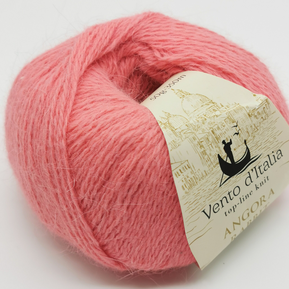 Пряжа для вязания Angora Rabbit 16 Розовый лепесток