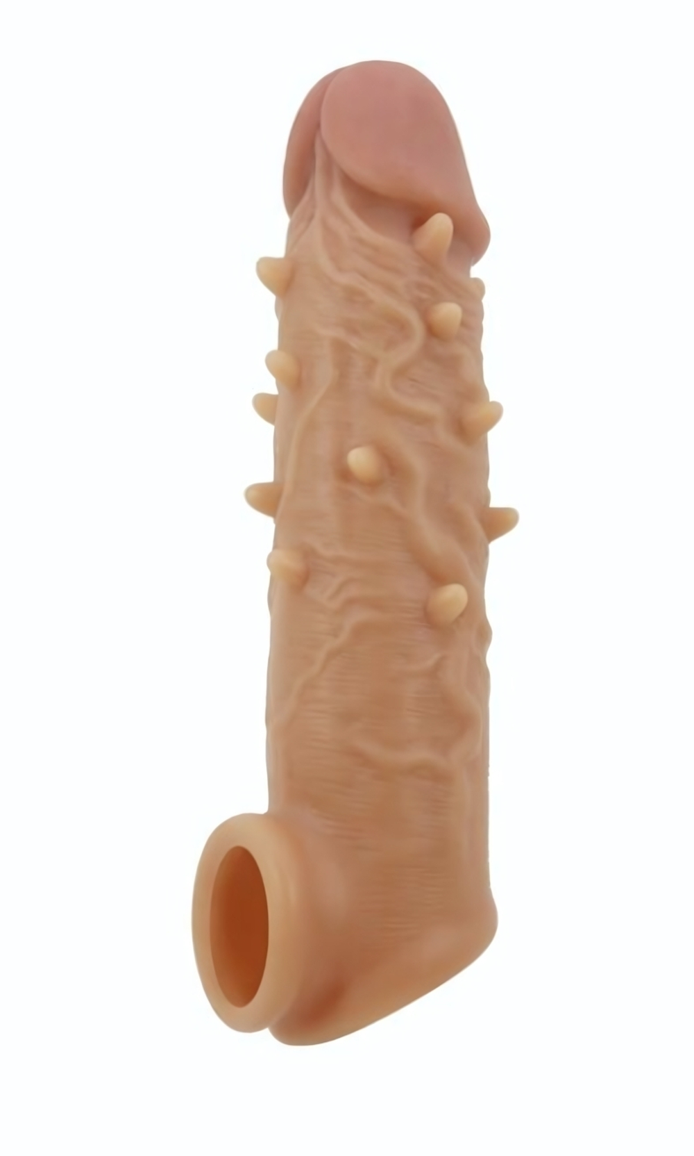 Телесная насадка-удлинитель Osborn - 15 см. (Цвет: телесный)