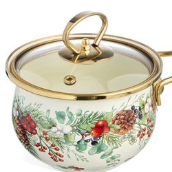 КОВШ ЭМАЛИРОВАННЫЙ СЕРИЯ "CELEBRATION" 0,9Л, ДИА 14 СМ