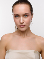 Серьги "Pin" Silver