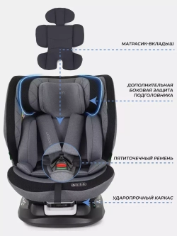 Автокресло MOWBaby UB616 "MOTION" isofix (40-150см)
