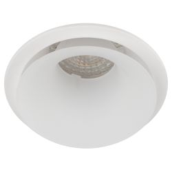 Встраиваемый светильник декоративный ЭРА KL103 WH MR16 GU5.3 белый | Декоративные встраиваемые светильники