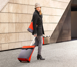 Сумка-тележка Trolley M black Reisenthel