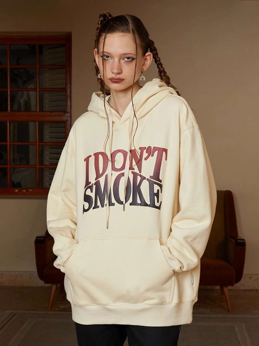 Худи DONSMOKE "Gradient Logo" Oversized Hoodie