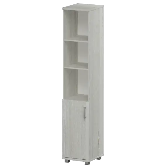 Стеллаж высокий узкий полузакрытый &quot;НТ-540;НТ-600&quot; 400x445x2050 Аргентум