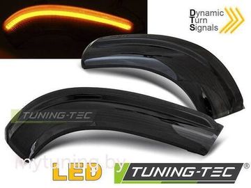Повторители поворота IN THE MIRROR SMOKE LED SEQ для VW GOLF 5 / GOLF PLUS / JETTA / PASSAT, SHARAN