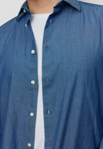 Рубашка мужская DENIM LIGHT BLUE