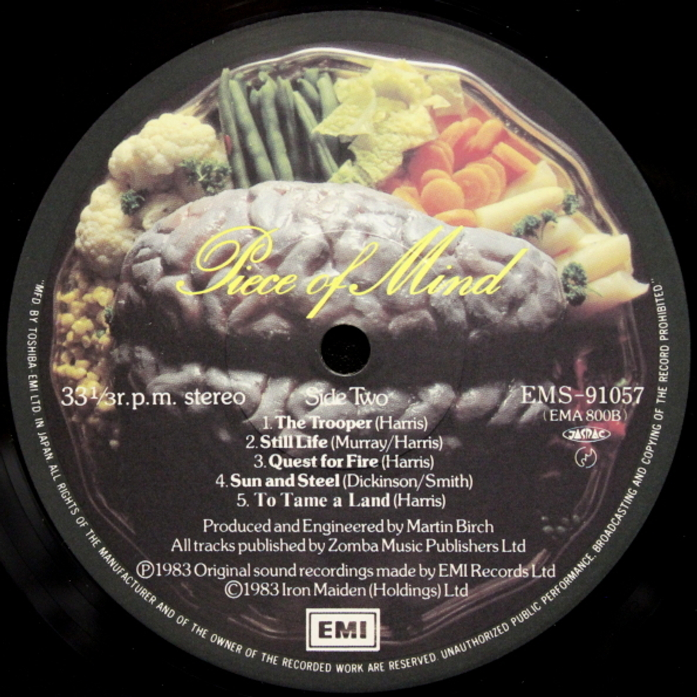 Iron Maiden / Piece Of Mind (LP)
