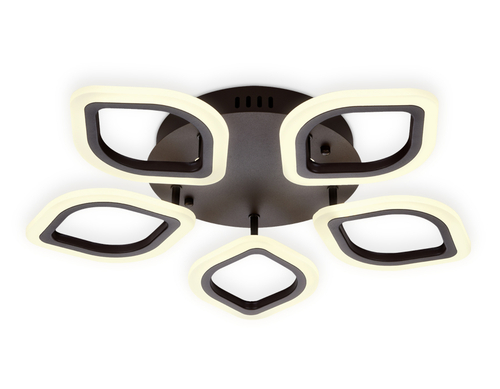 Потолочный светодиодный светильник с пультом FA443/5 CF кофе 60W 540*520*80 (ПДУ РАДИО 2.4G)