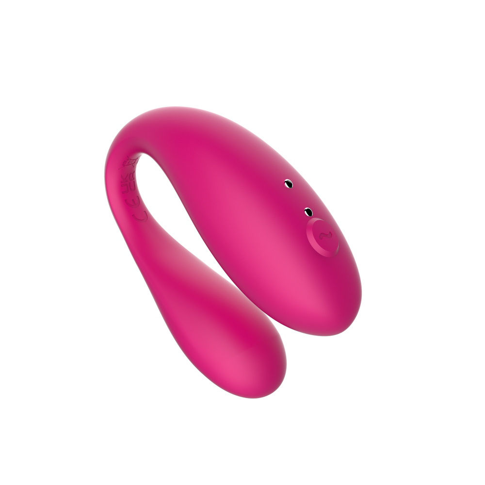 Парный вибромассажер TWIN, Pink с управлением через приложение