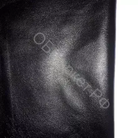 Кожа одёжка 0,8-0,9 мм, чёрный