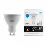 Лампа Gauss LED Elementary MR16 11W 850 lm 6500K GU10 13631