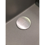 Декоративная накладка для выпуска в цвете нержавеющая сталь