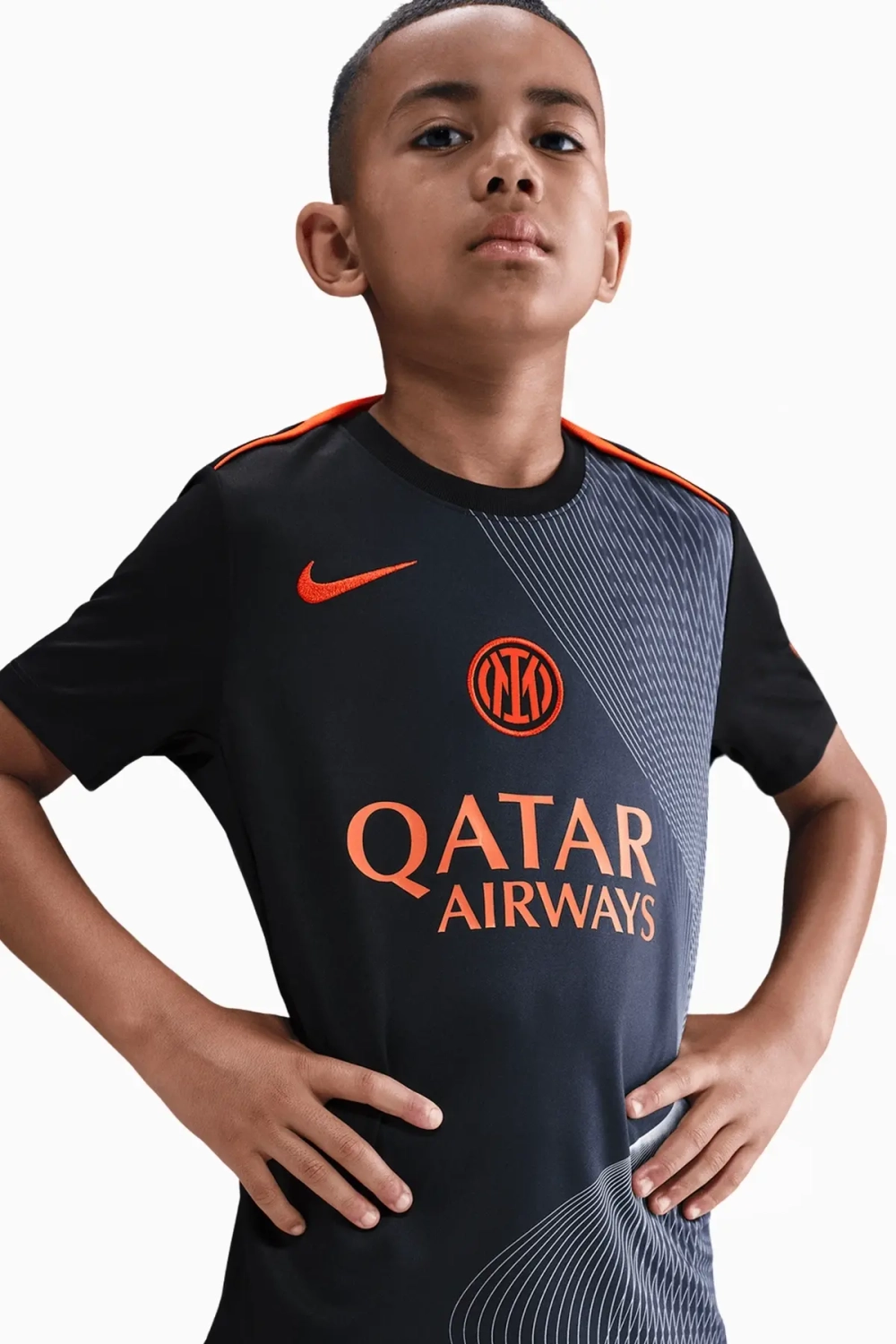 Футболка Nike Inter Milan 25/26 Academy Pro Junior - черный