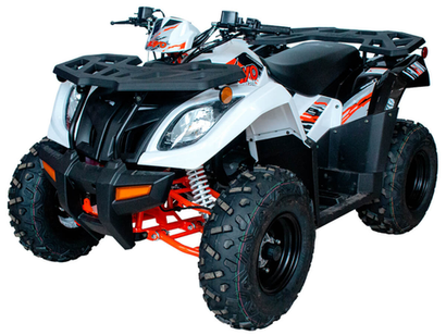 Квадрицикл KAYO AU300 EFI (белый пластик 2024 г.) (ПТС)