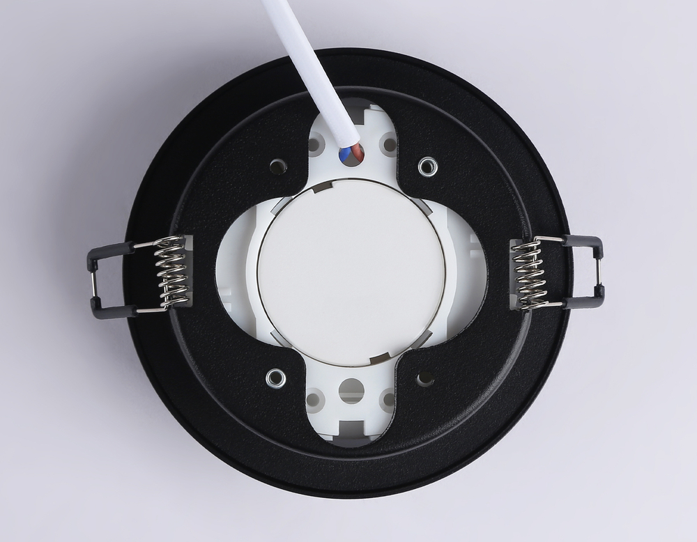 Светильник встраиваемый TN5241 BK черный GX53 D110*42